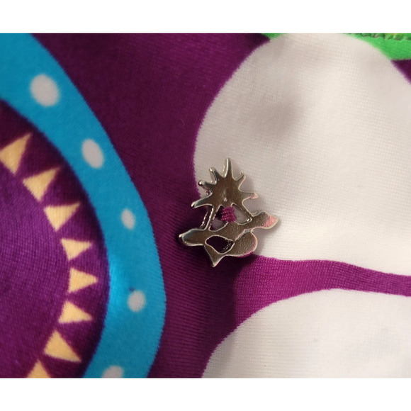 Cia Maritima Cheeky Bikini Bottom Womens M 40 Swim Side Tie Floral Retro New - Picture 11 of 14